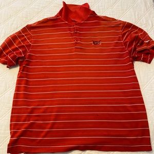 UGA Georgia Golf Logo Nike Dri-fit polo
